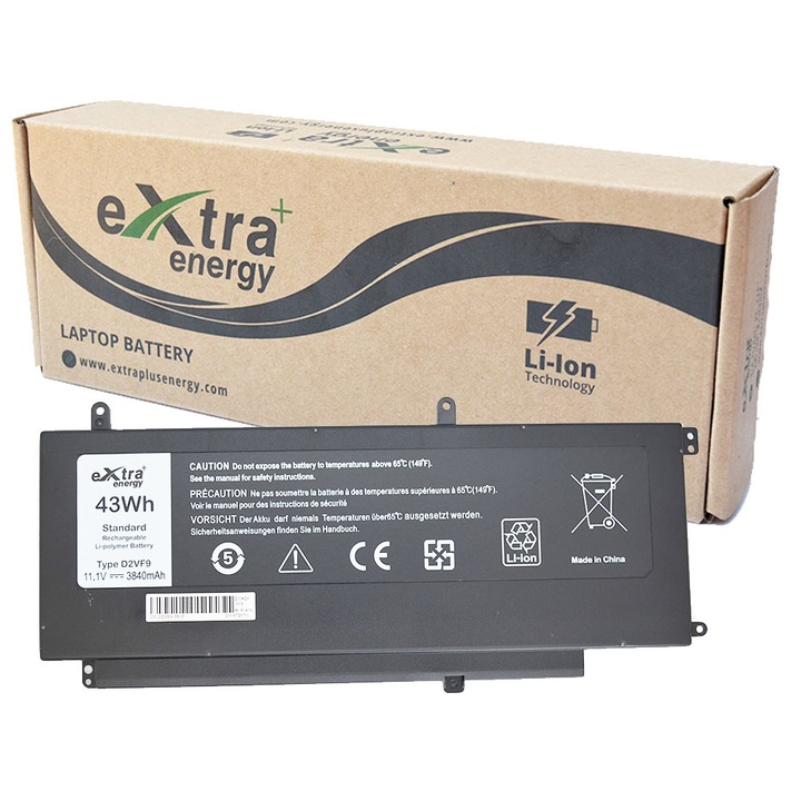 Akkumulátor laptophoz Dell Vostro 5459 Inspiron 15-7548-7286SLV 7547 D2VF9 0PXR51