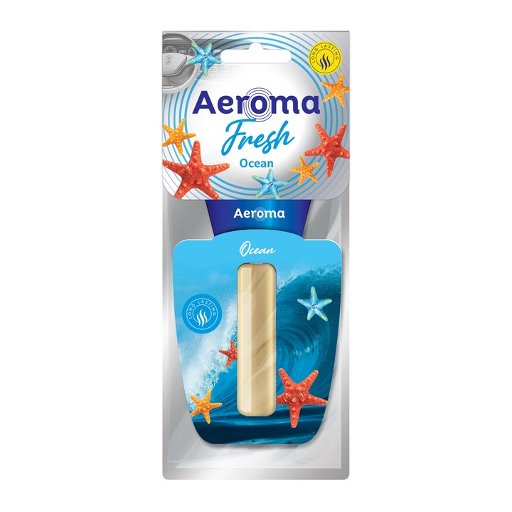 Autó légfrissítő, Aeroma Fresh Drop, Ocean 5ml