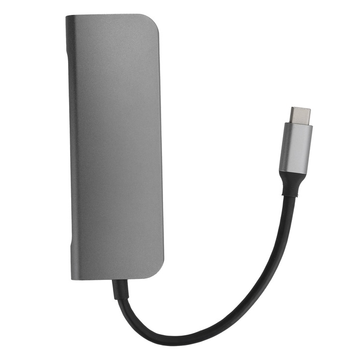 5 in 1 tip C la HDMI USB 3.0, Accesoriu hub, adaptor tip C pentru Ipad Pro, Enforose