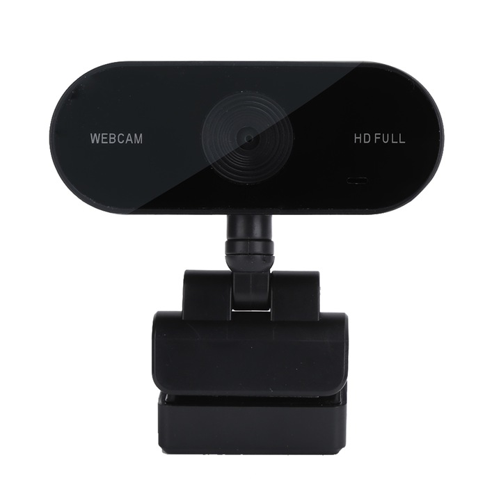 Jormftte 2K webkamera, fix fókusz, nagylátószögű, beépített mikrofon, USB