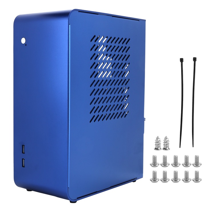 Mini carcasa pentru computer T44 pentru placa de baza Home Theater ITX HTPC pentru accesorii desktop