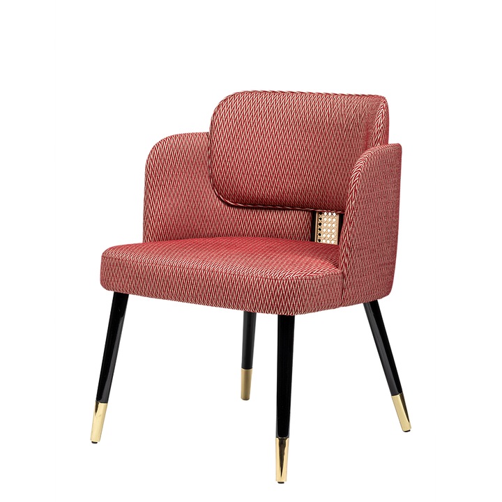 Комплект столове Навили, Многоцветен, Дърво, 6 броя