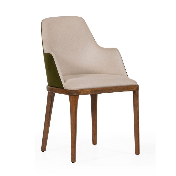 Комплект столове Кафе, Многоцветен, Дърво, 6 броя