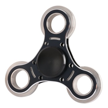 Jucarie anti stres Metal Jacket Spinner, neagra Jucarie anti stres Metal Jacket Spinner, neagra