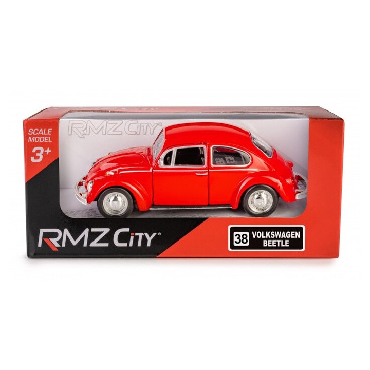 Метален автомобил RMZ City Volkswagen Beetle 1967 г., червен, 1:32