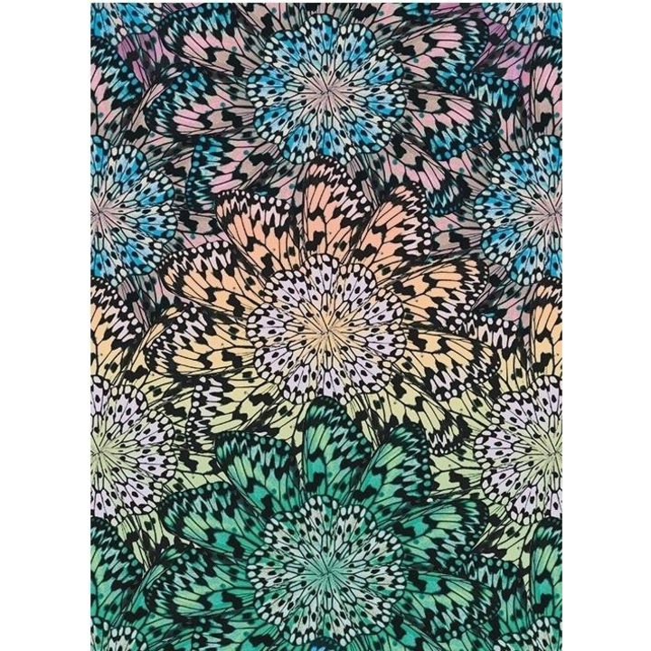 Karnet B6 cu coperta Butterfly Wheel, Museums & Galleries, 180x130mm, oprea zintegrata