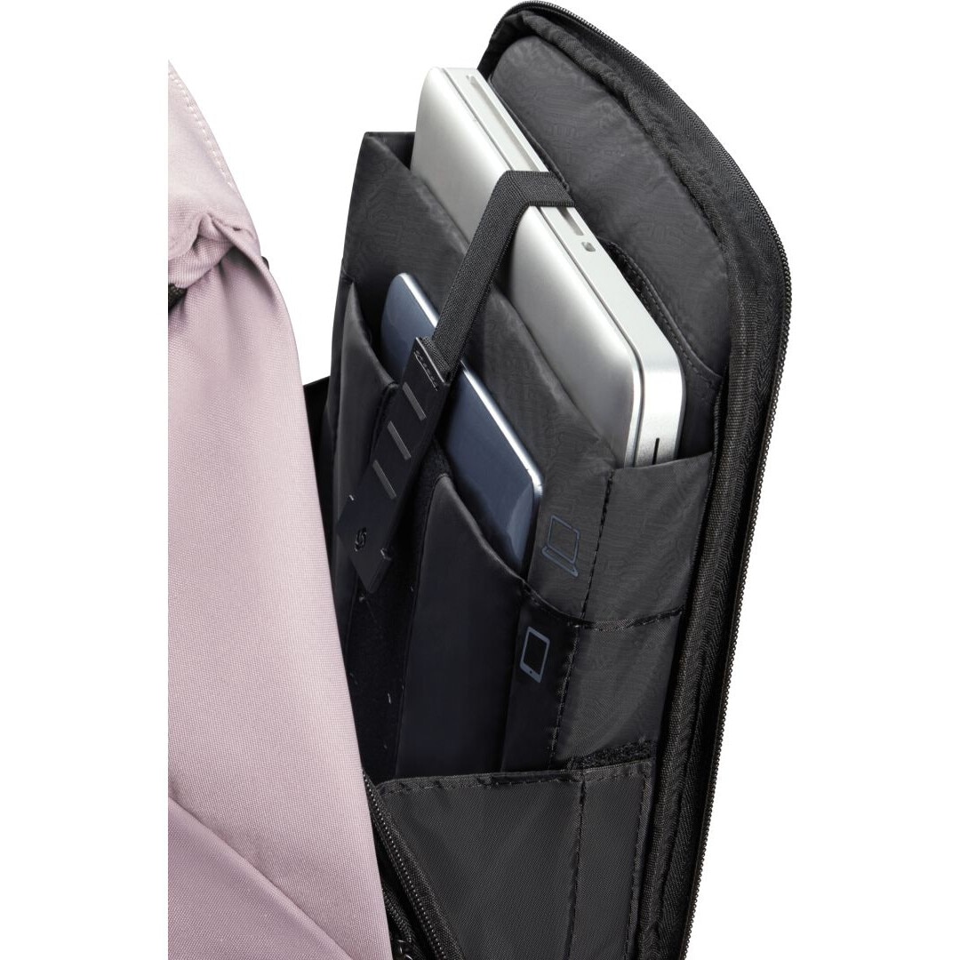 Rucsac laptop Samsonite Securipak 2.0, 15.6", 445x300x180mm, lila