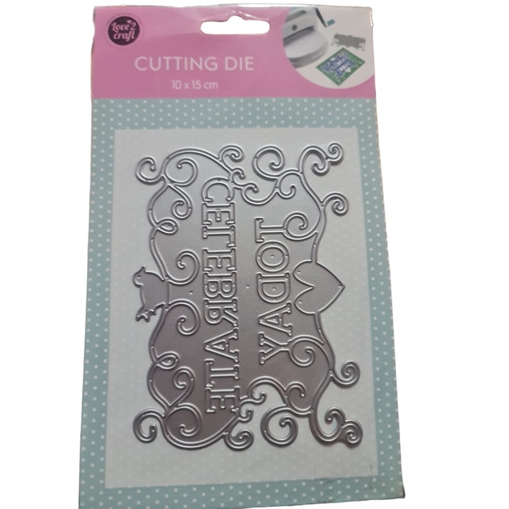 Seturi de artizanat, CARDSPLITTER, sabloane pentru scrapbook, din otel carbon, multicolor