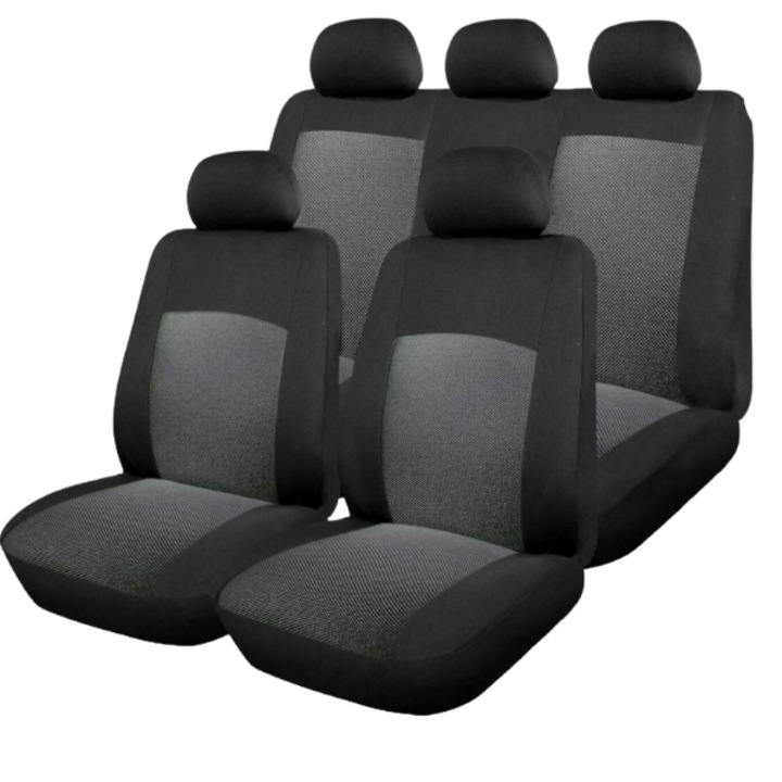 Авто тапицерия, калъфи за седалки, 9 части, Комплект