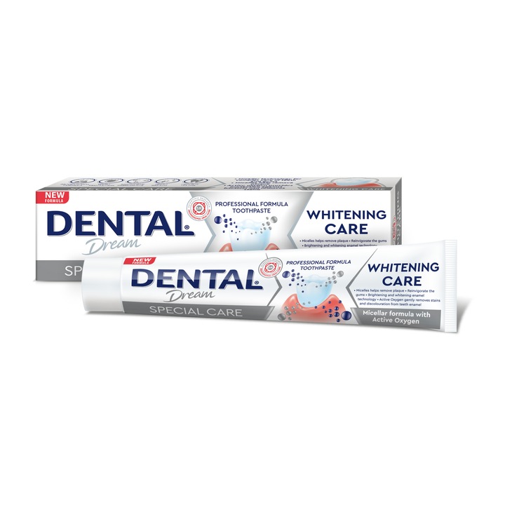 Паста за зъби Dental Dream Special Care, Whitening, 75 мл