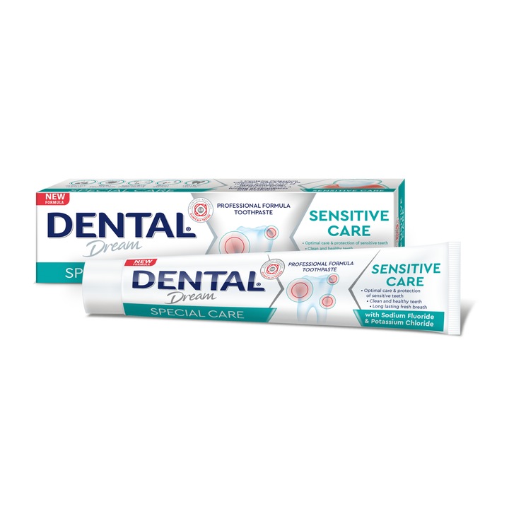 Паста за зъби Dental Dream Special Care, Sensitive, 75 мл