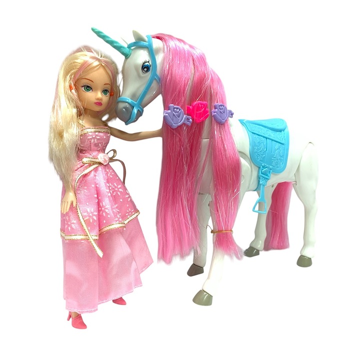 Papusa, Chippo, 35 x 30 cm, Roz