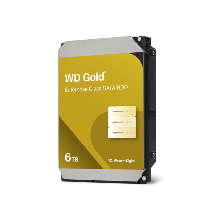 Хард диск The WD Gold model WD6004FRYZ hard drive from Western Digital redefines enterprise storage with its reliability and performance. Designed for demanding data environments, it features a substantial 6 TB capacity and a robust 7200 rpm sp WD6004FRYZ