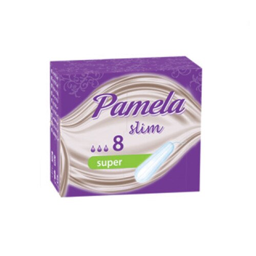Tampoane Pamela Slim Super 8 buc