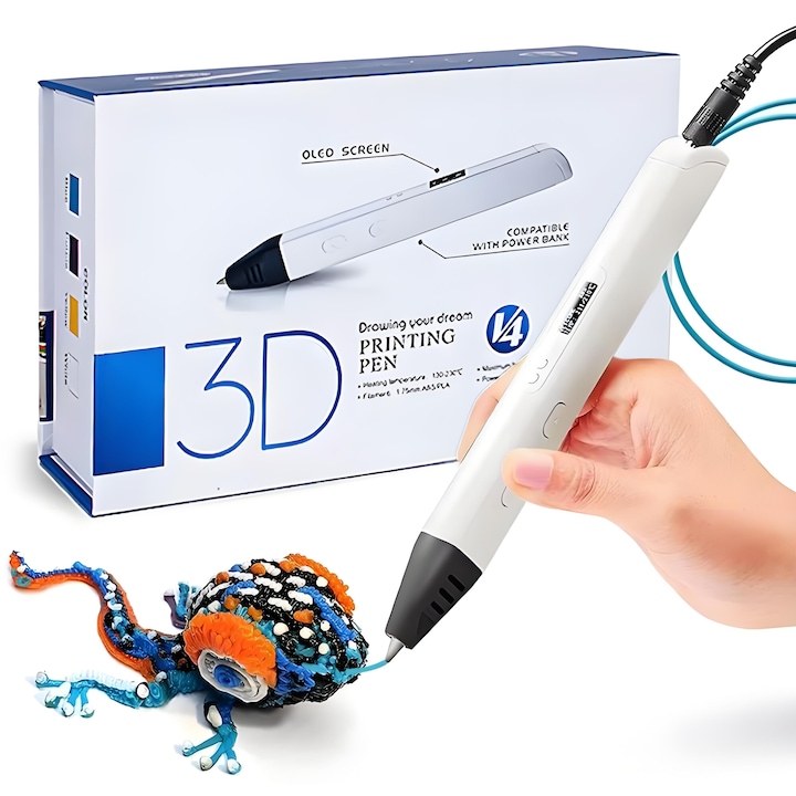 Pix de imprimare 3D profesional Excitat®, cu afisaj OLED