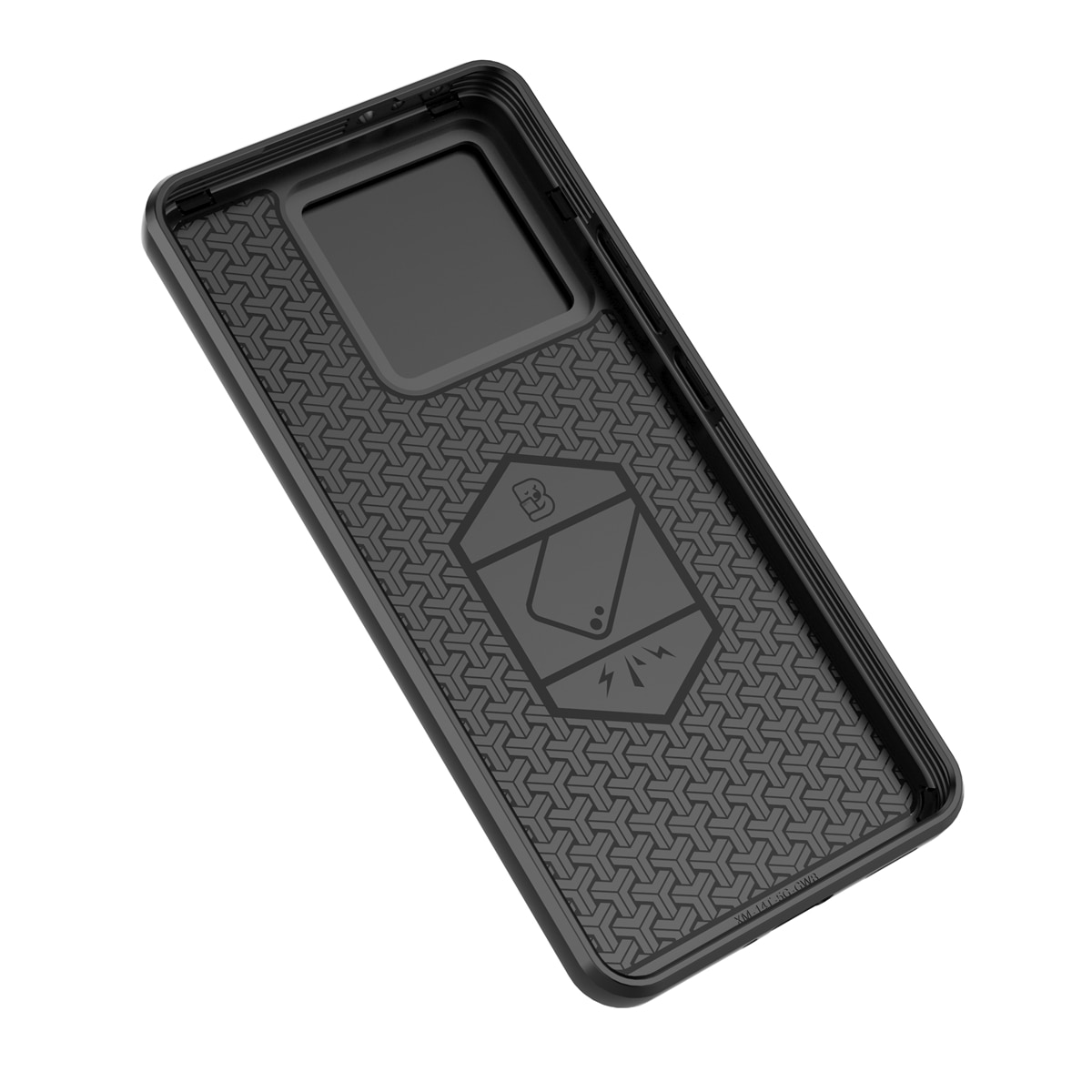 Husa de telefon mobil Armura rezistenta la socuri compatibila cu Xiaomi 14T cu protectie a camerei, Negru