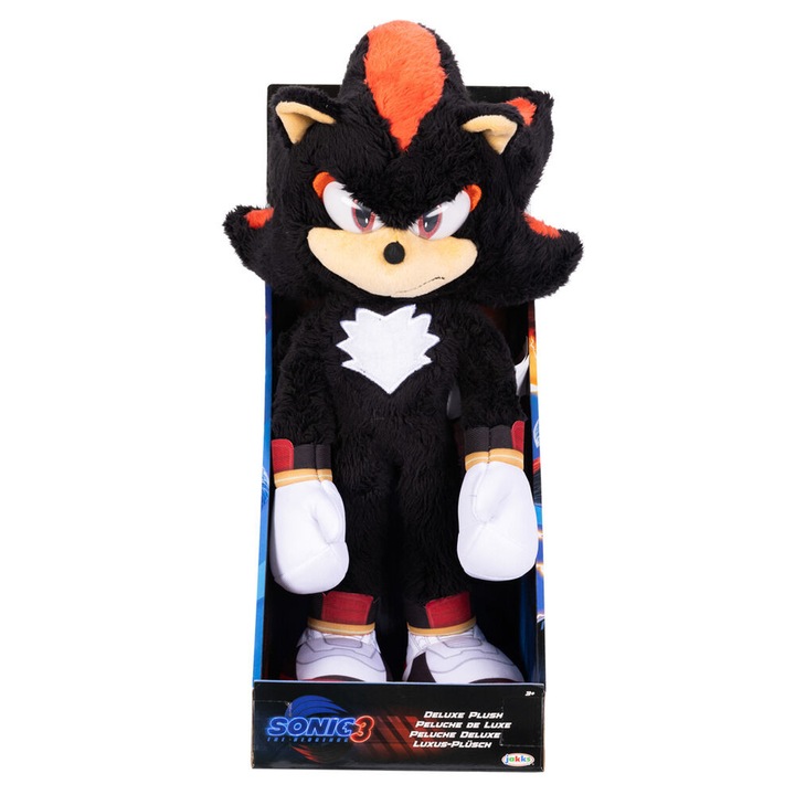 Jucarie de plus Shadow (deluxe) Sonic The Hedgehog 32 cm