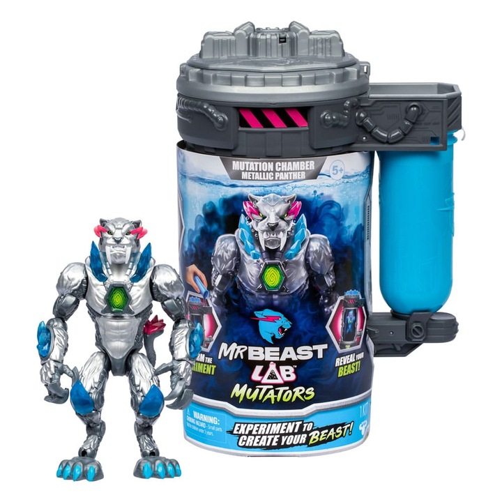 Екшън фигурка Mr. Beast Lab Metal Panther 26 см