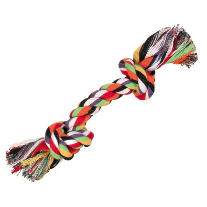 Въжена играчка за кучета Zoofari, среден и голям размер, памук