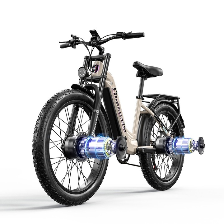 Shengmilo S700 2000W Multifunkciós Elektromos Kerékpár – 840Wh Akkumulátor, Kettős Hidraulikus Fékkel, 40-60 km Hatótávolság, 45 km/h Maximális Sebesség