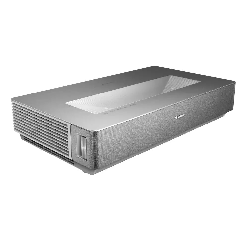 Televizor, Hisense 100" 100L5HD, 4K Ultra HD 3840x2160, TV Laser, 2500 nit, Cont. 2400:1, HDR 10, HLG, Dolby Atmos, sistem audio 2 x 15W, Smart TV, WiFi 5GHz, BT, 4xHDMI, /CIBT, / Ecran de 100 inchi inclus, negru