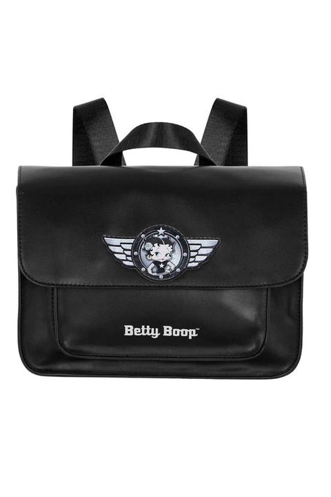 Rucsac dama Betty Boop Motor Love Negru 27 x 20 x 11.5 cm