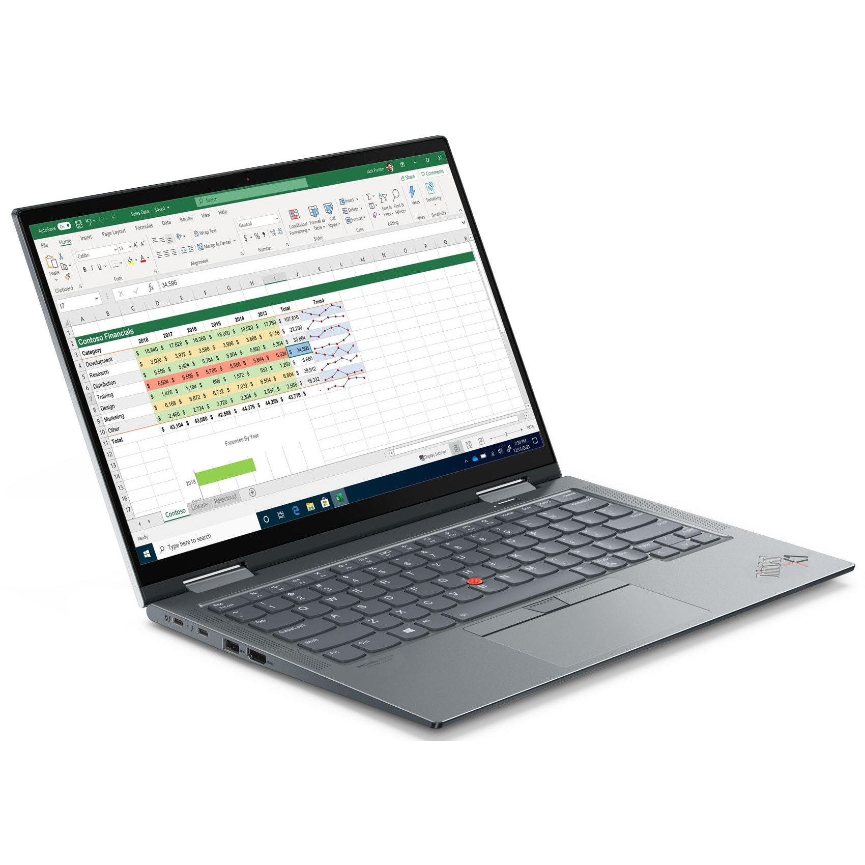 Laptop 2 in 1 Lenovo ThinkPad X1 Yoga Gen 6, 14