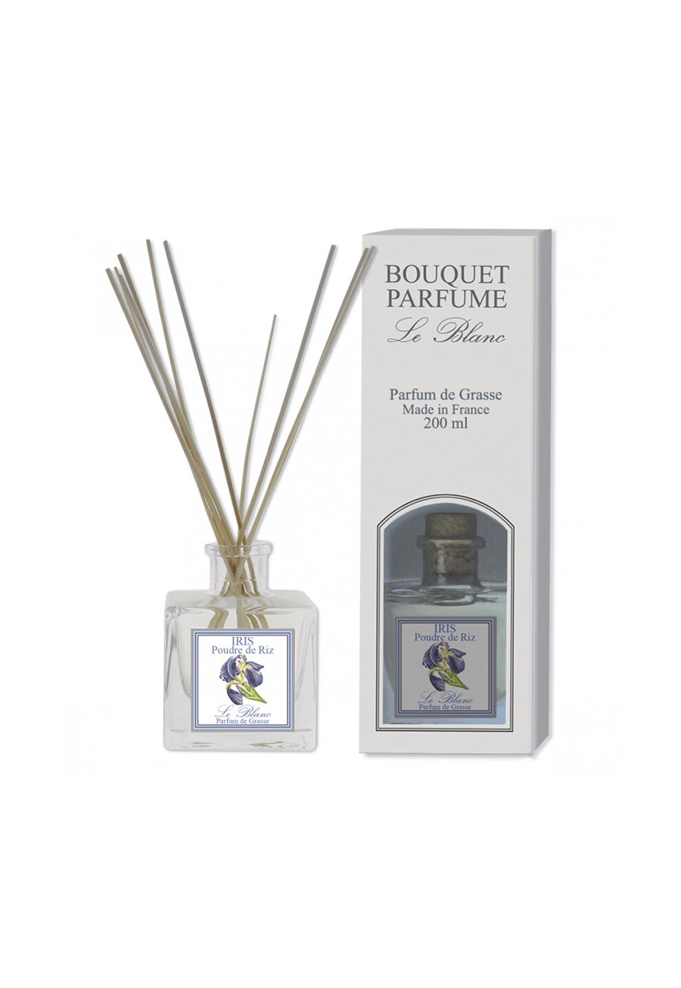 Le Blanc Difuzor de parfum cu bete de rattan Iris 200