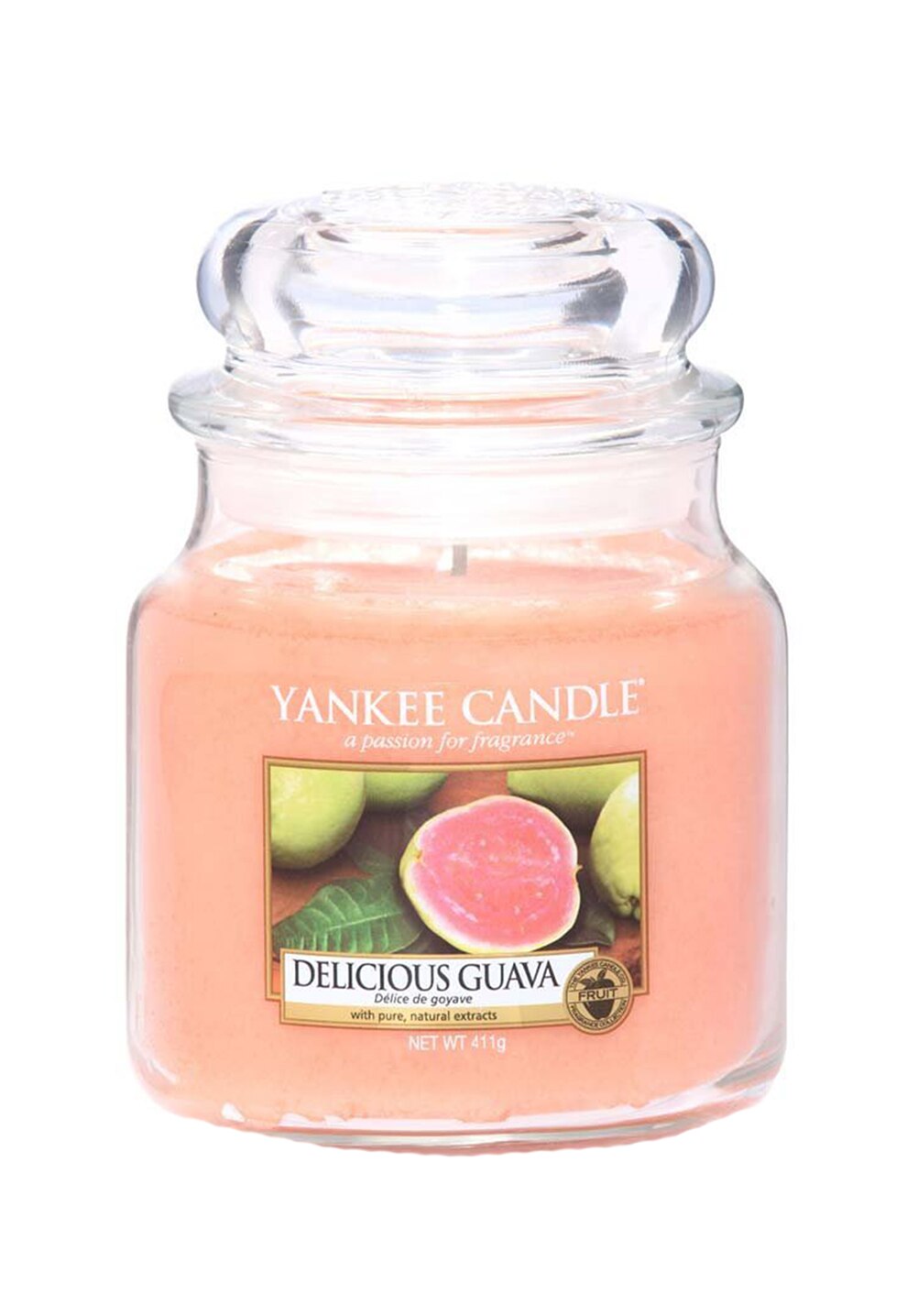 Yankee Candle Lumanare parfumata medie in borcan Delicious Guava