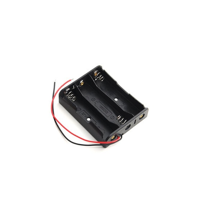 Suport acumulator LiIon, format 18650, 3 celule in serie