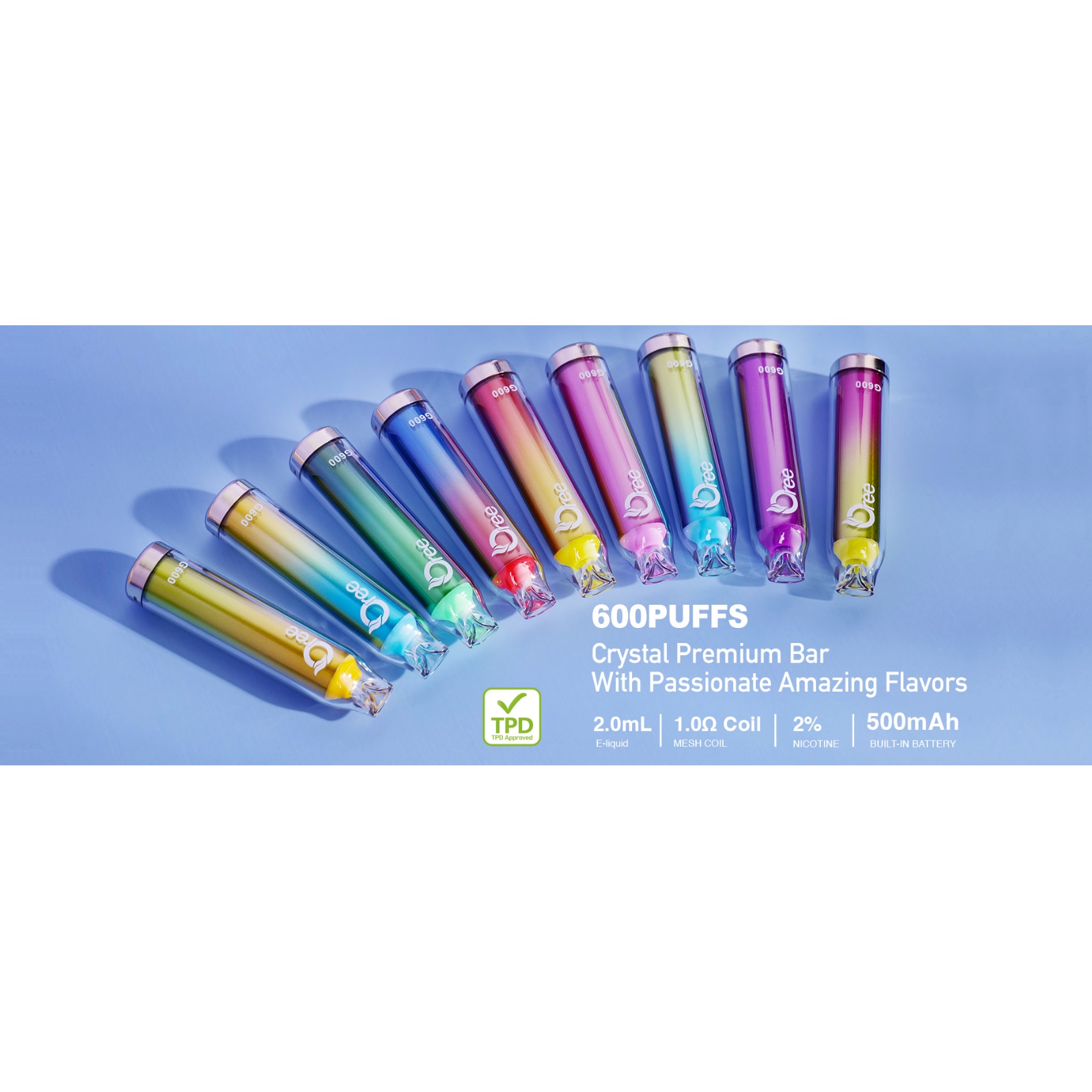 elfbar elfa kaufen Tigara Electronica Oree Crystal Premium, Aroma de Guava si Ananas, 600  Pufuri, 2ml, 20mg/ml nicotina