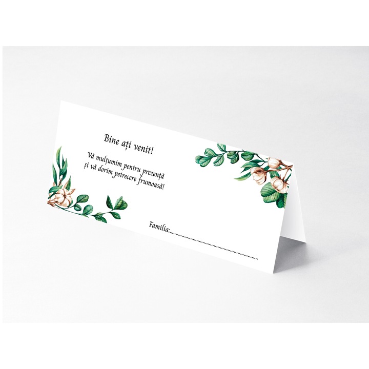 Plic bani pentru Nunta, Set 10 bucati, cu buzunar interior lipit, Model 1, 21 x 9 cm