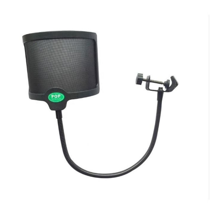 Filtru pop pentru microfon, ax flexibil, masca de izolare, multicolor