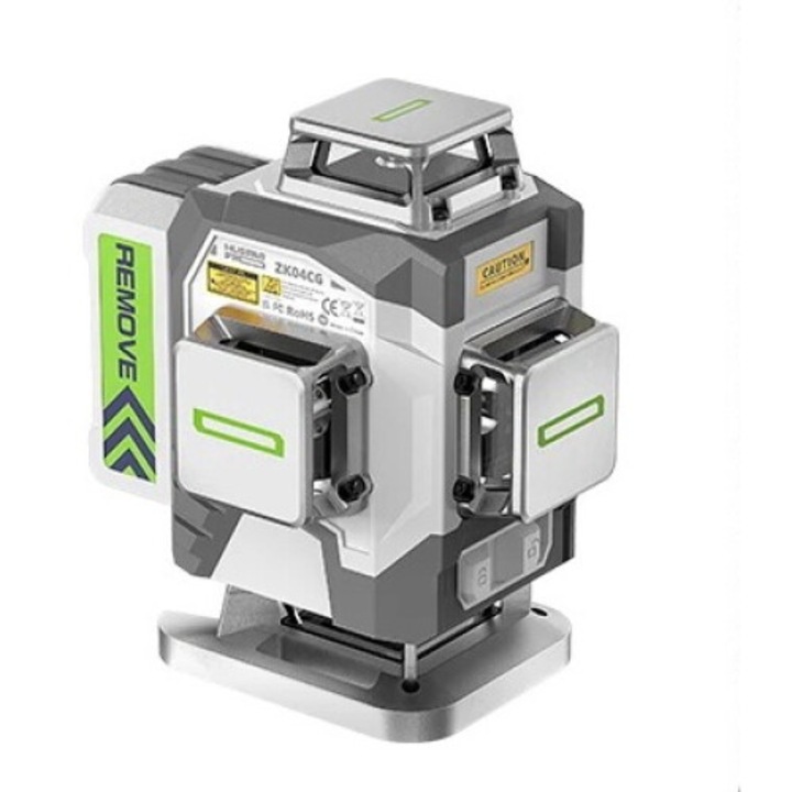 Nivela laser ZK04CG, precizie +/-2mm, acumulator 8000mAh, IP54, 30m