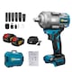 Cheie electrica cu impact, Gisam, 2000N.M, 1/2 inch, 2 acumulatori, 18V, 0-7900 rpm
