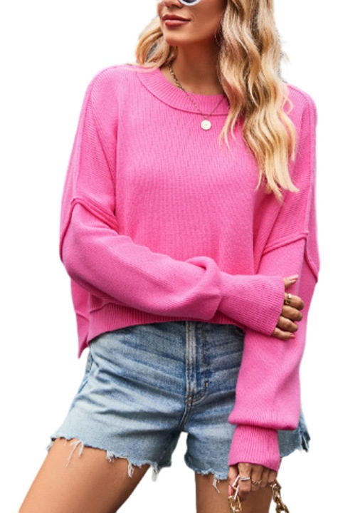 Női pulóver, Jormftte, kötött, oversize, akril