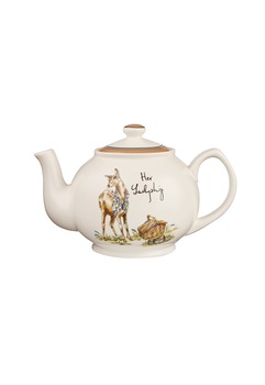 Churchill Ceainic alb cu imprimeu multicolor Her Ladyship Churchill Ceainic alb cu imprimeu multicolor Her Ladyship