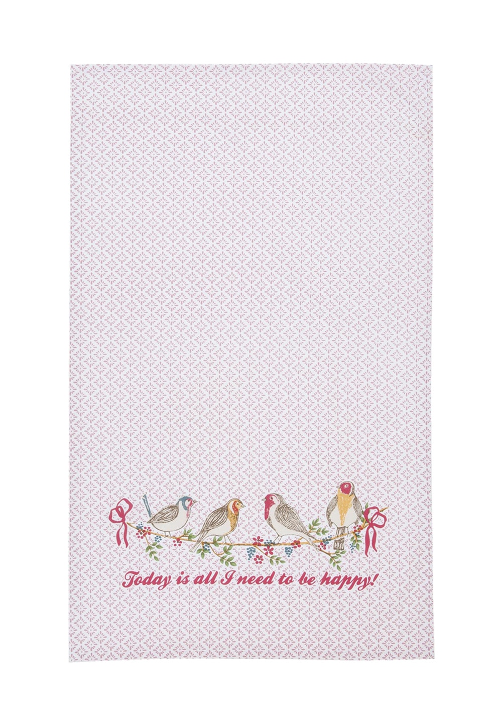 Clayre & Eef Laveta alba cu imprimeu