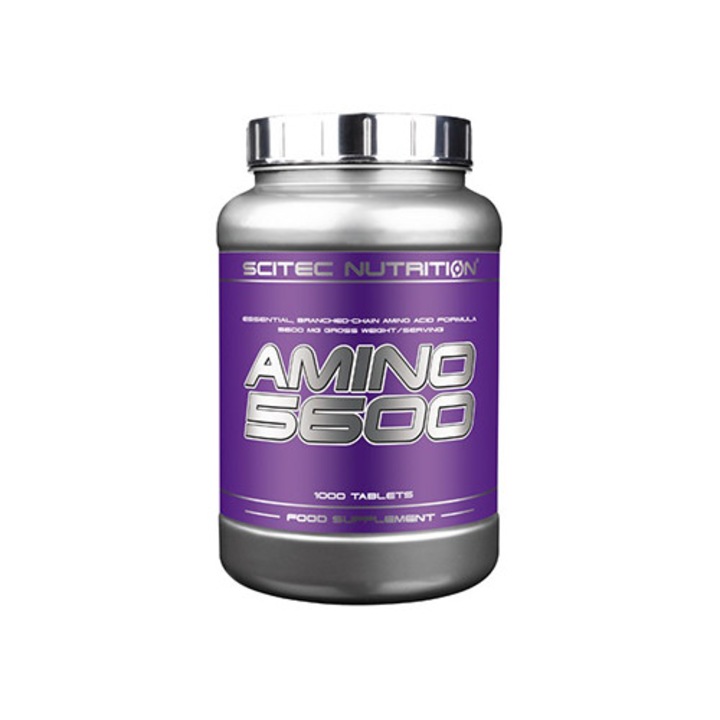 Аминокиселини Scitec Nutrition AMINO 5600, 1000 CPS