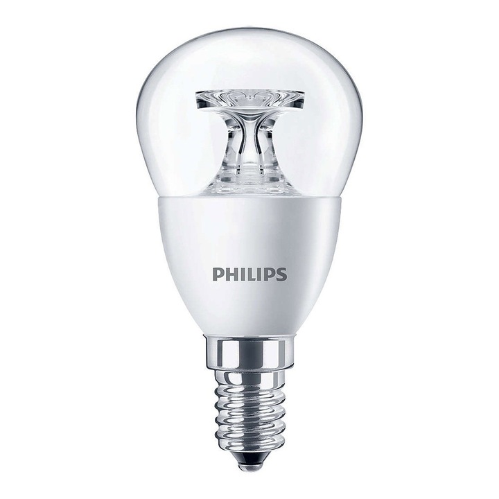 Philips LED izzó, E14, 40W, 470 lumen, A +, 2700K, tiszta, meleg fény