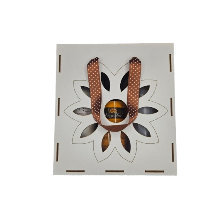 Fadoboz készlet Layaly testápoló 400 ml, Layaly tusfürdő 400 ml, Arganin folyékony szappan argán olajjal 400 ml