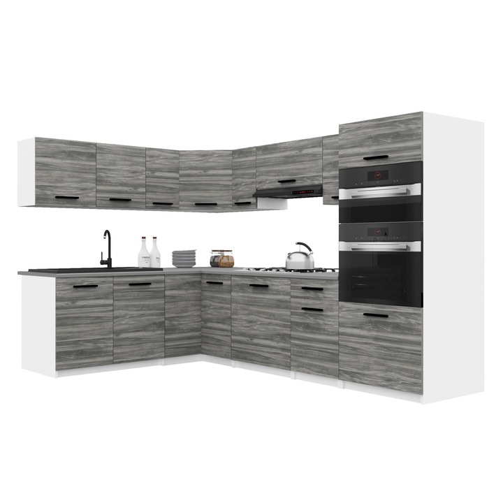 Konyhabútor Italia 8 szett Glamour Wood BELINI munkalappal