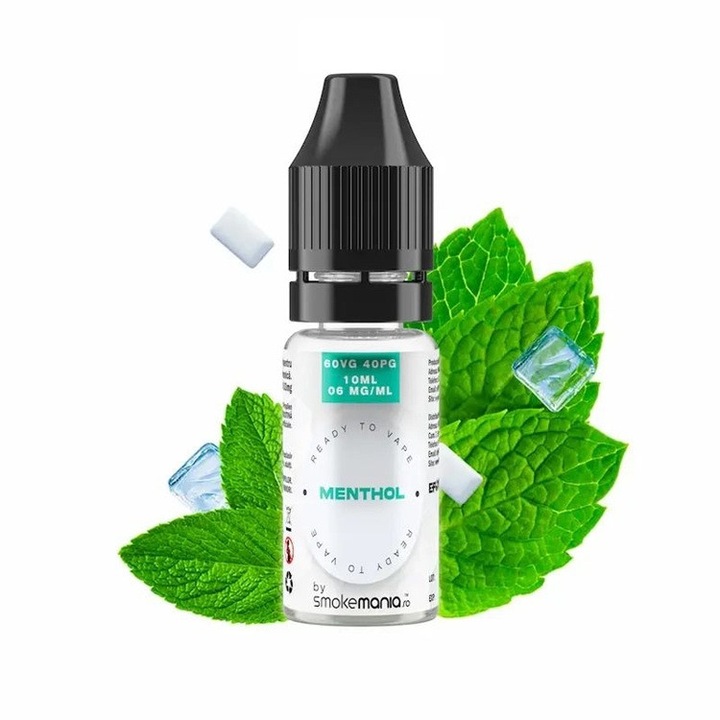 Lichid Tigara Electronica SmokeMania - Menthol, 10ml, 6mg/ml