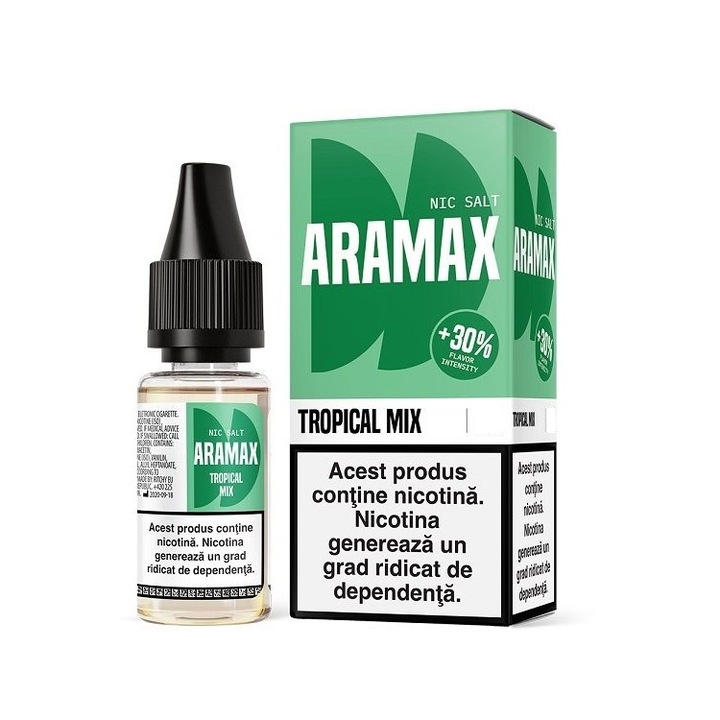Lichid Tigara Electronica Aramax Salt - Tropical Mix, 10ml, 10mg/ml