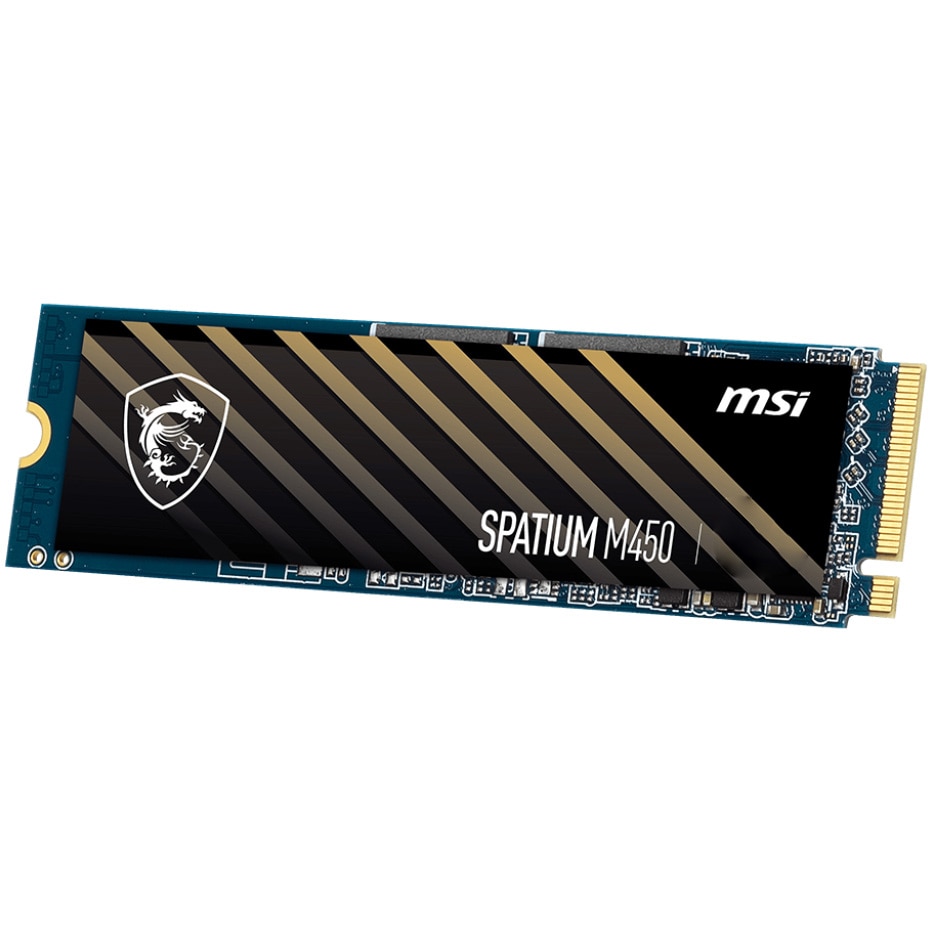 SSD MSI SPATIUM M450 500GB M.2 PCIe4 S78-440K220-P83 - eMAG.ro