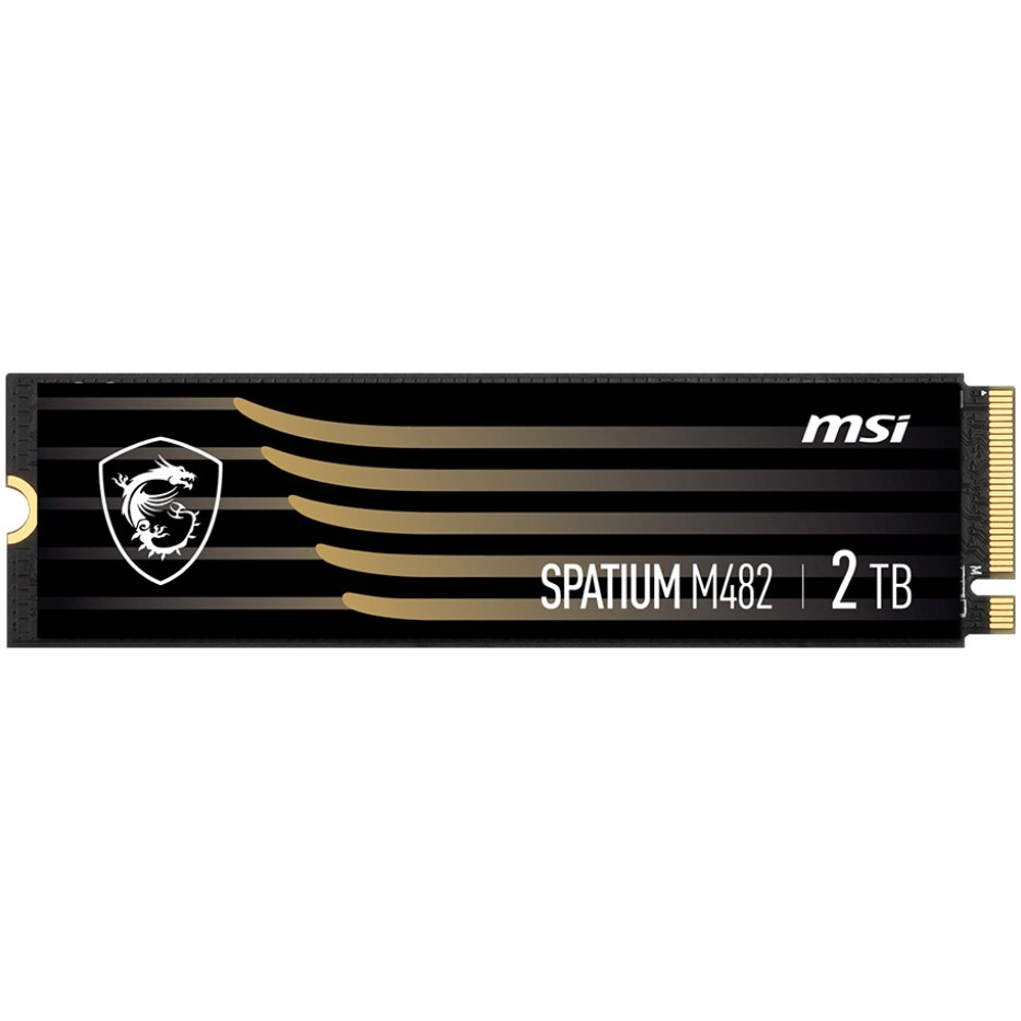 内蔵型SSD MSI SPATIUM M482 2TB M.2 SSD Solid State Drive (SSD) MSI SPATIUM M482 PCIe 4.0 NVMe M.2, 2TB