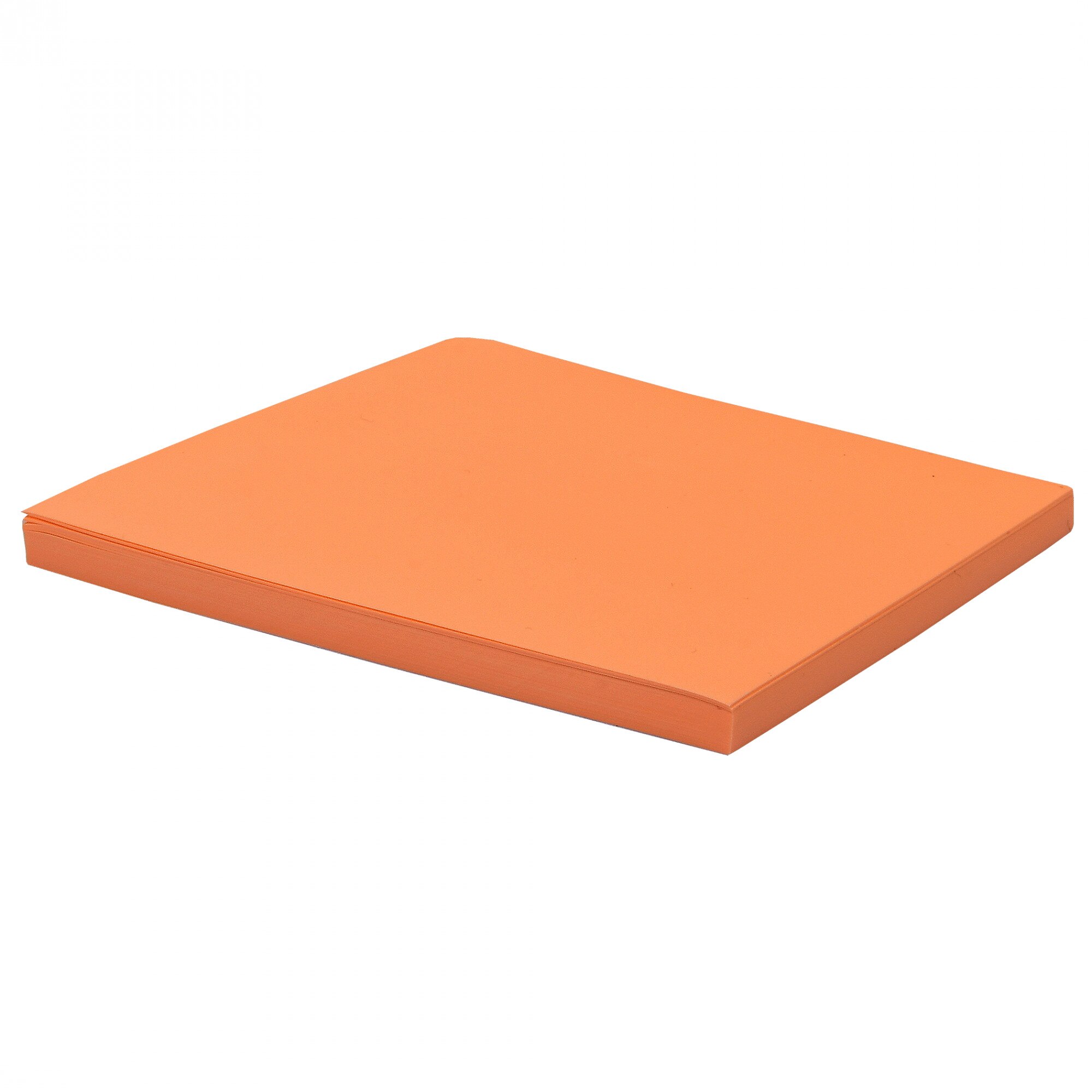 Notite statice 76 x 76 mm, 100 coli/set, portocaliu DP Collection - Office