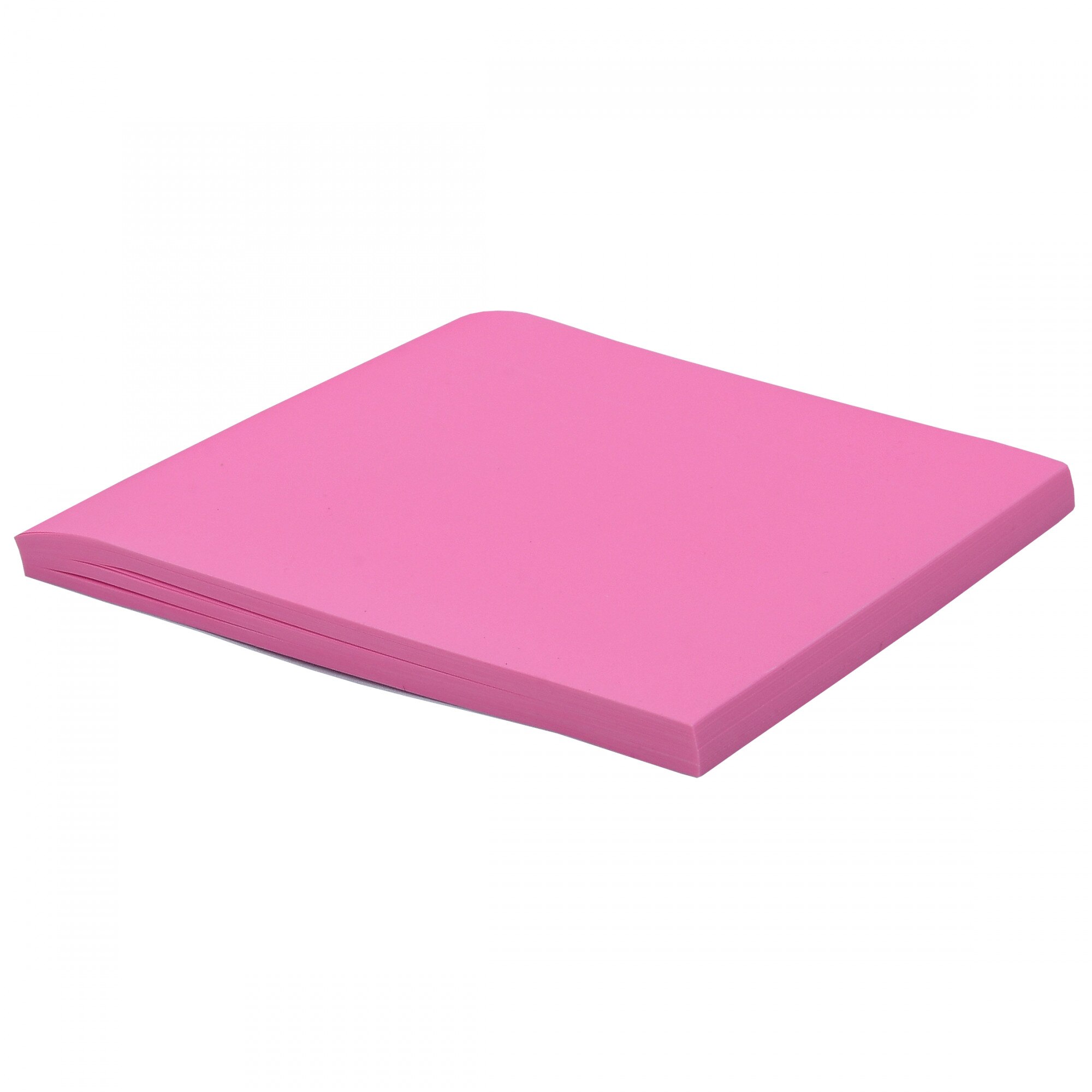 Notite statice 76 x 76 mm, 100 coli/set, roz DP Collection - Office