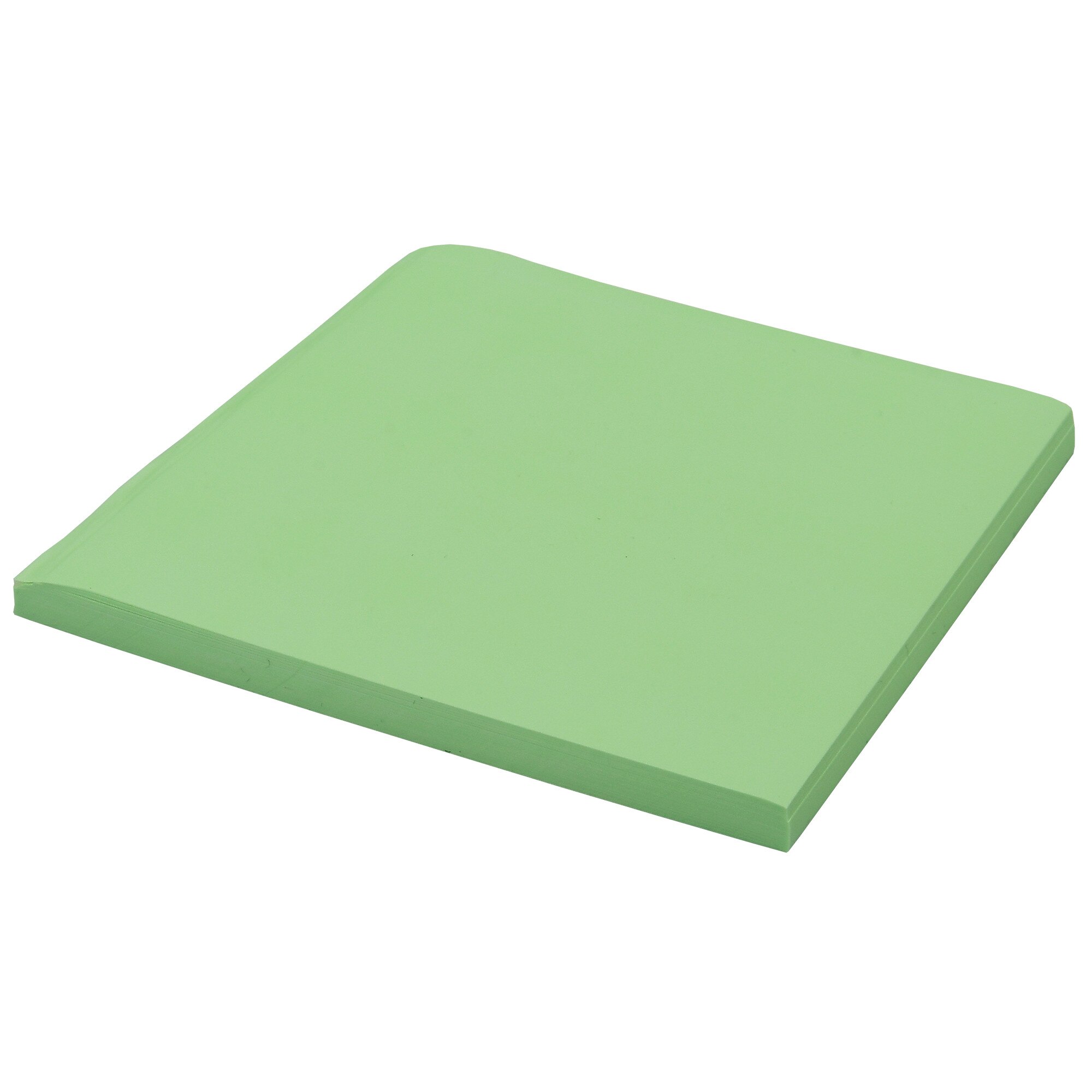 Notite statice 76 x 76 mm, 100 coli/set, verde DP Collection - Office