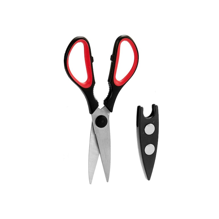 Foarfeca pentru bucatarie cu capac magnetic